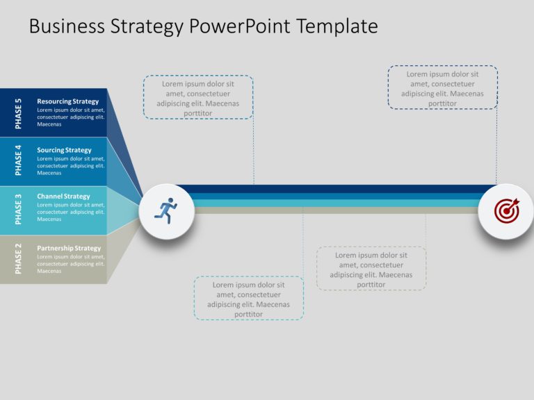 Animated Business Strategy PowerPoint Template 1 & Google Slides Theme 4