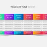 Pricing Table Infographics PowerPoint Template & Google Slides Theme 3