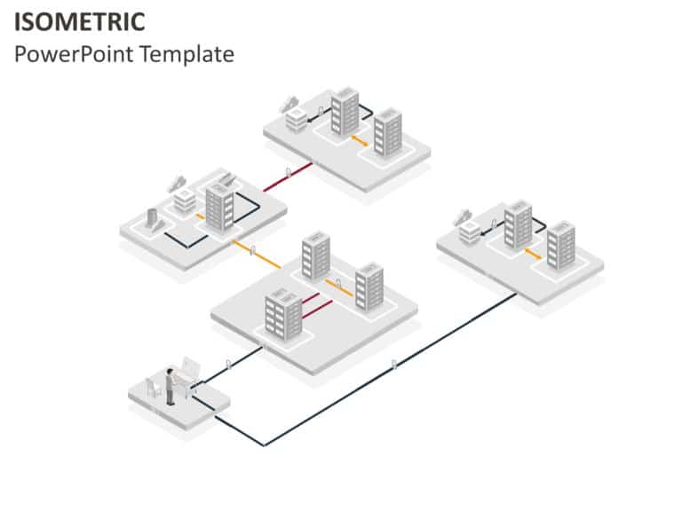 Isometric Templates for PowerPoint and Google Slides Theme 5