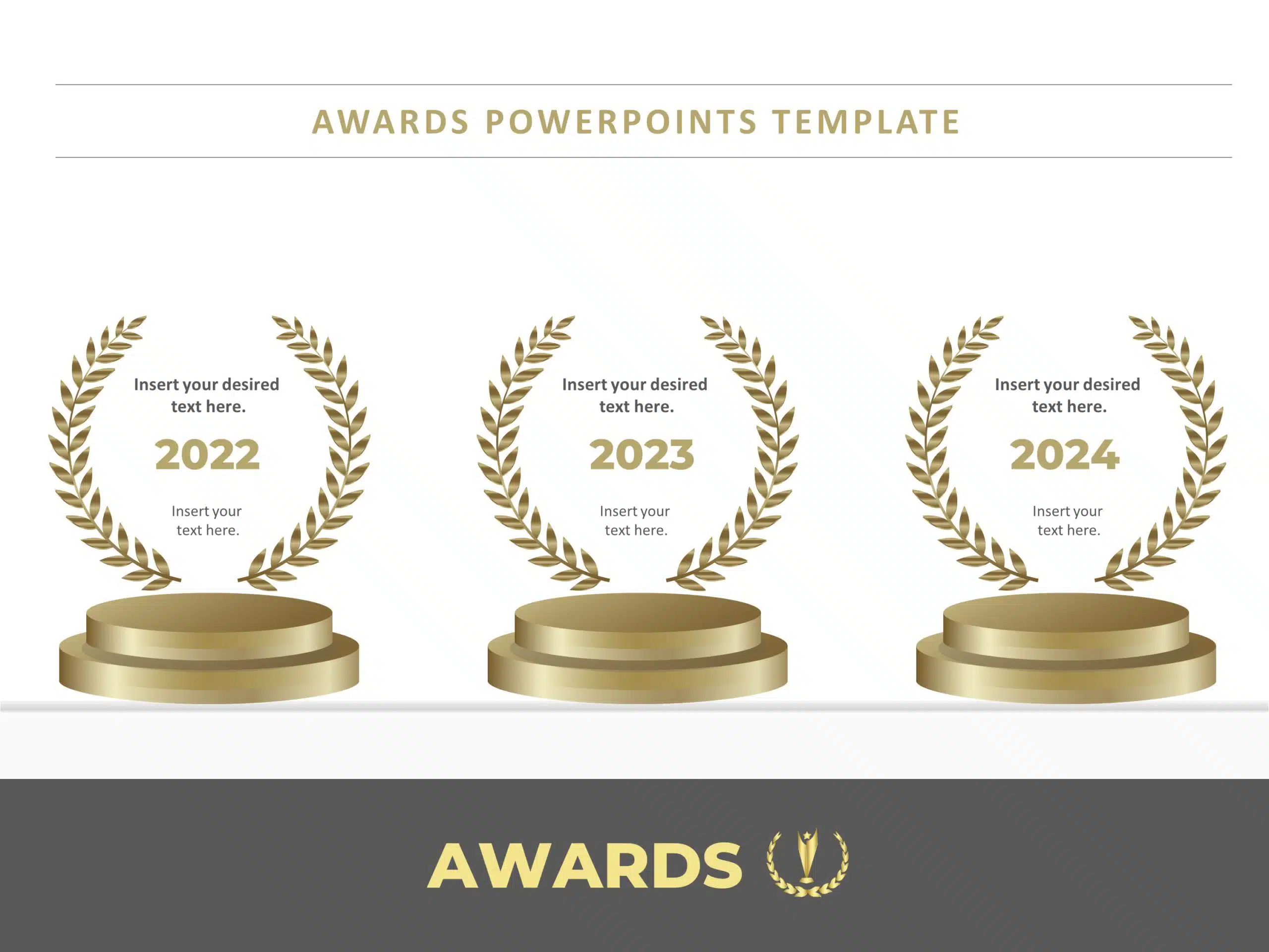 Employee Awards PowerPoint Template & Google Slides Theme