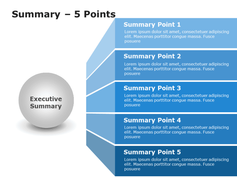 Summary Slides Template Collection for PowerPoint & Google Slides Theme 10