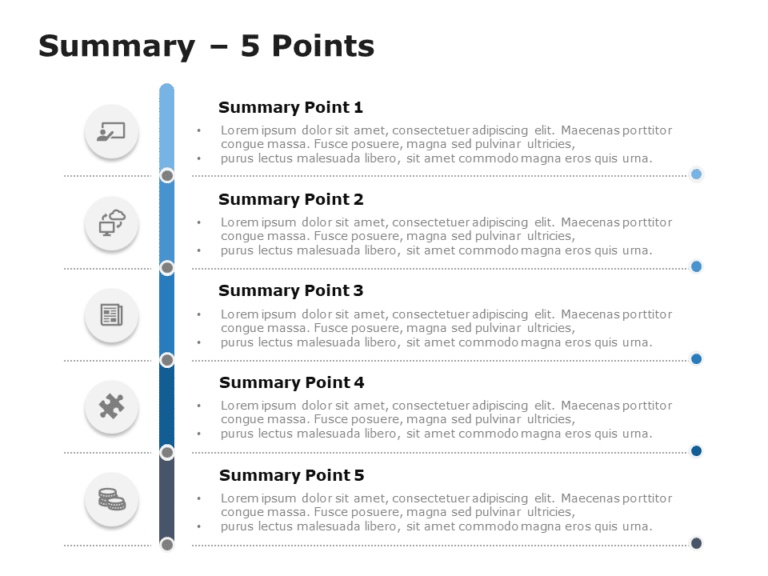 Summary Slides Collection for PowerPoint & Google Slides Theme 12