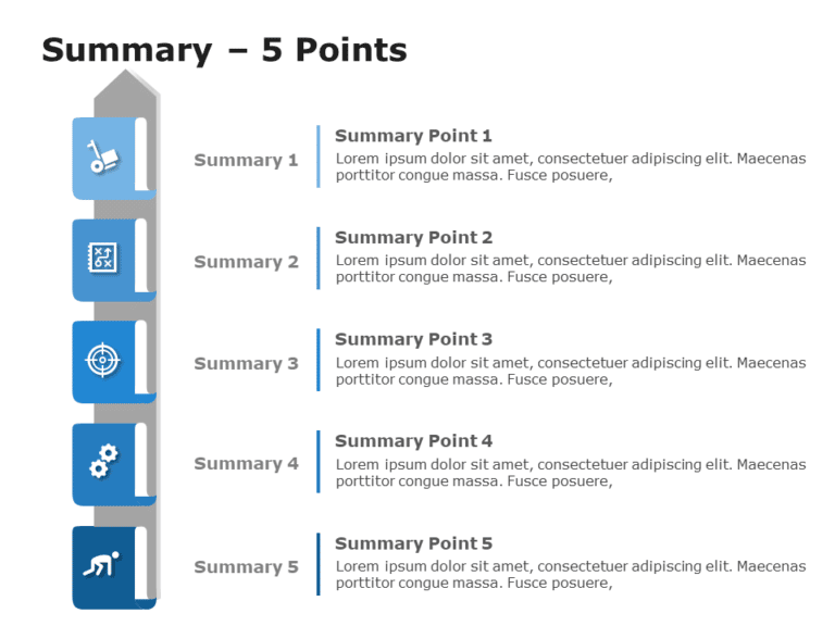 Summary Slides Collection for PowerPoint & Google Slides Theme 15