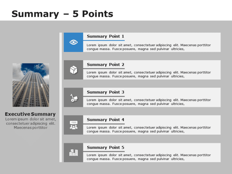 Summary Slides Template Collection for PowerPoint & Google Slides Theme 18