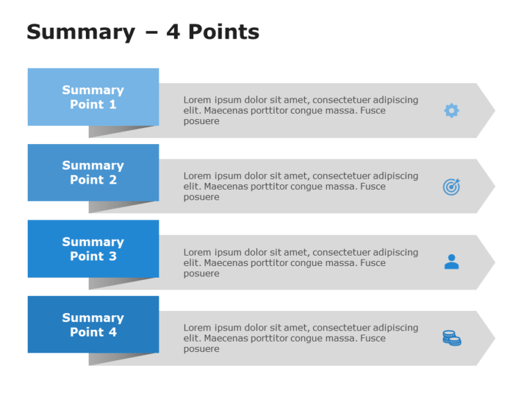 Summary Slides Collection for PowerPoint & Google Slides Theme 2