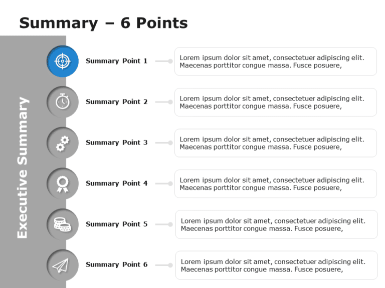 Summary Slides Collection for PowerPoint & Google Slides Theme 20