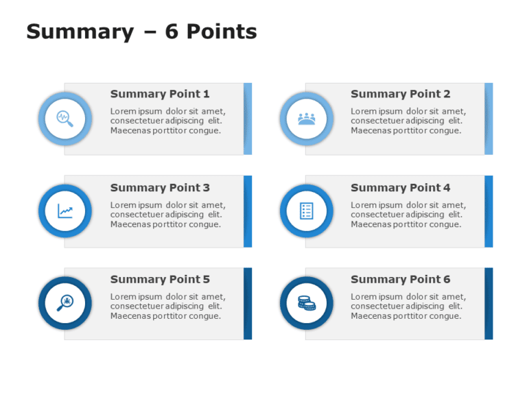 Summary Slides Template Collection for PowerPoint & Google Slides Theme 21