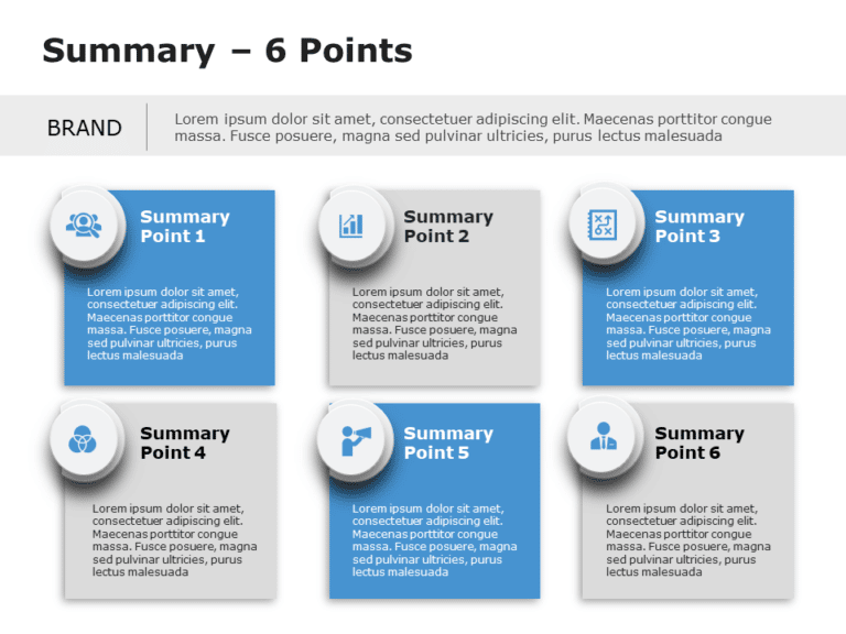 Summary Slides Template Collection for PowerPoint & Google Slides Theme 23