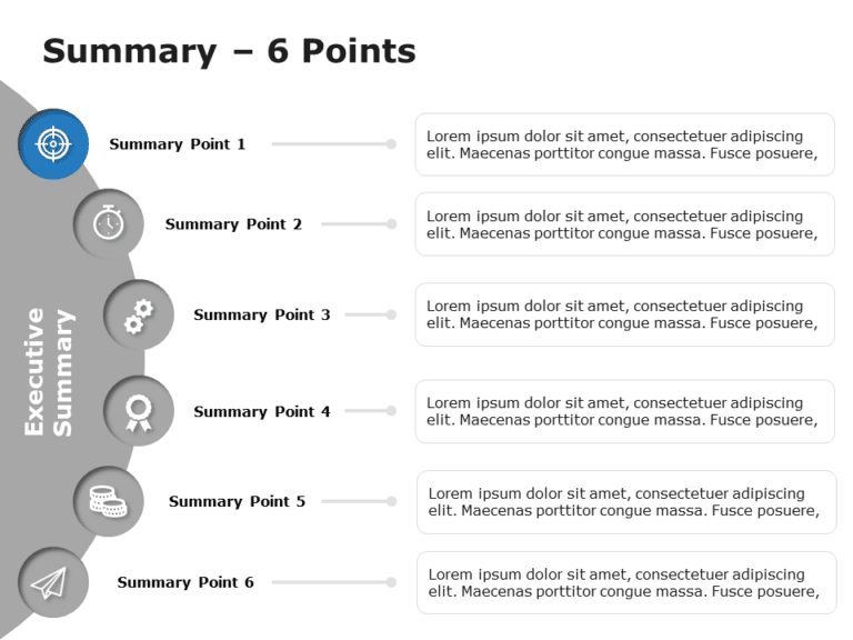 Summary Slides Template Collection for PowerPoint & Google Slides Theme 24