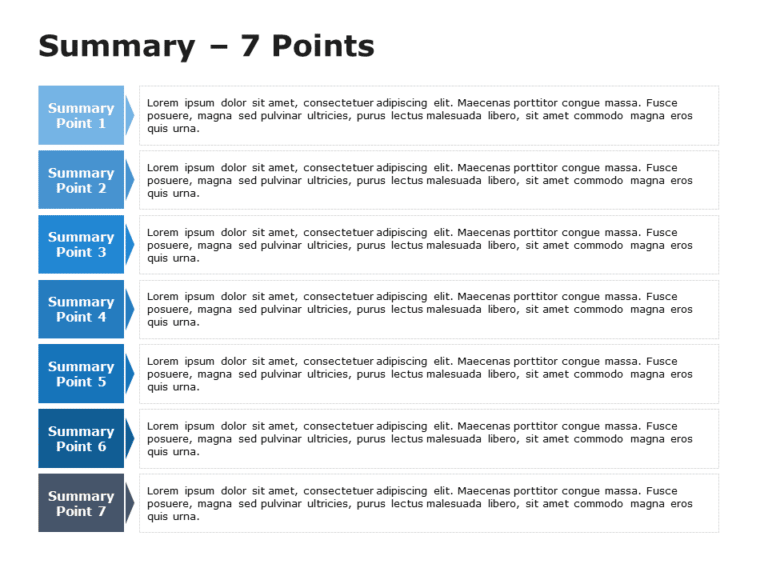 Summary Slides Collection for PowerPoint & Google Slides Theme 25