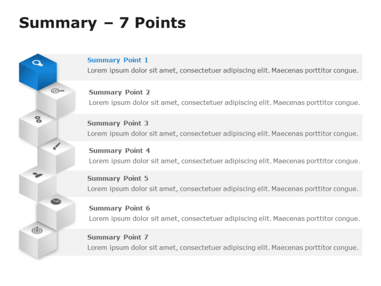 Summary Slides Collection for PowerPoint & Google Slides Theme 27