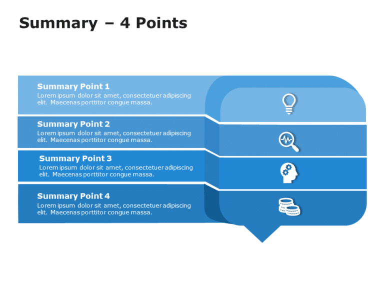 Summary Slides Template Collection for PowerPoint & Google Slides Theme 9