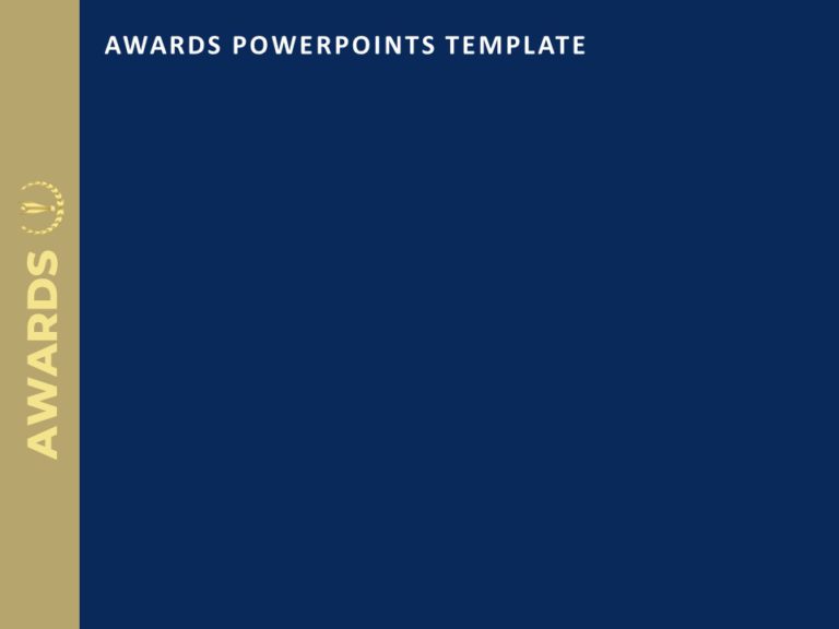 Animated Awards Collection PowerPoint Template & Google Slides Theme 1
