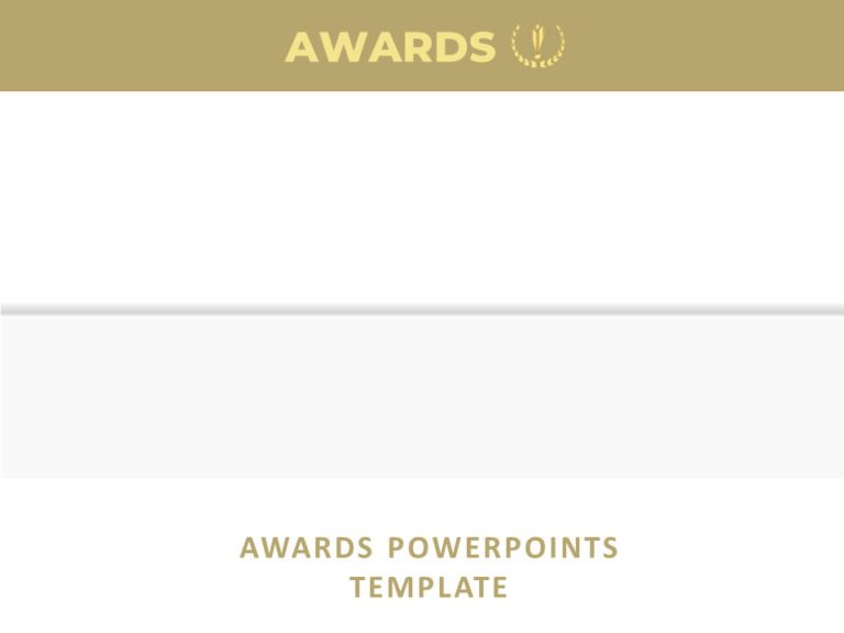 Animated Awards & Recognition PowerPoint Template & Google Slides Theme 1