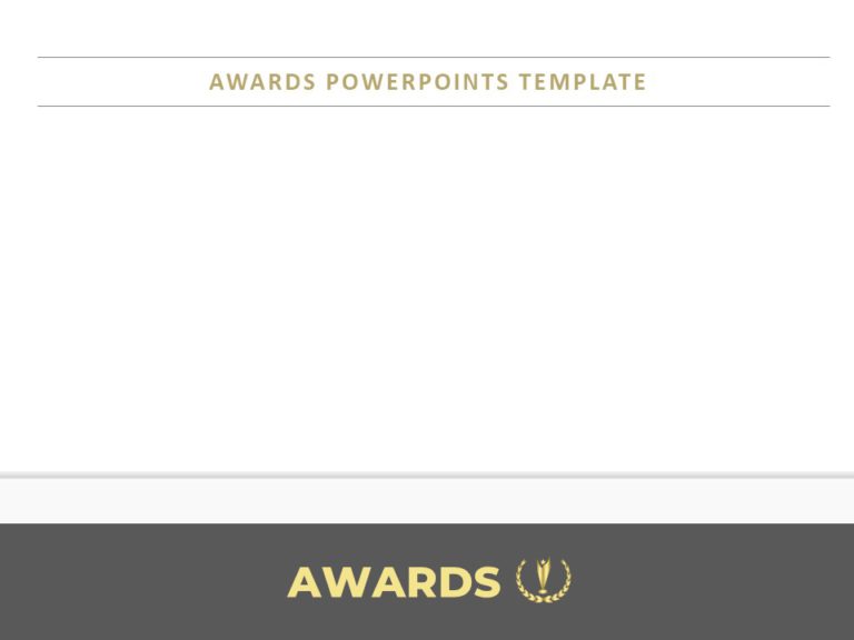 Animated Employee Awards PowerPoint Template & Google Slides Theme 1