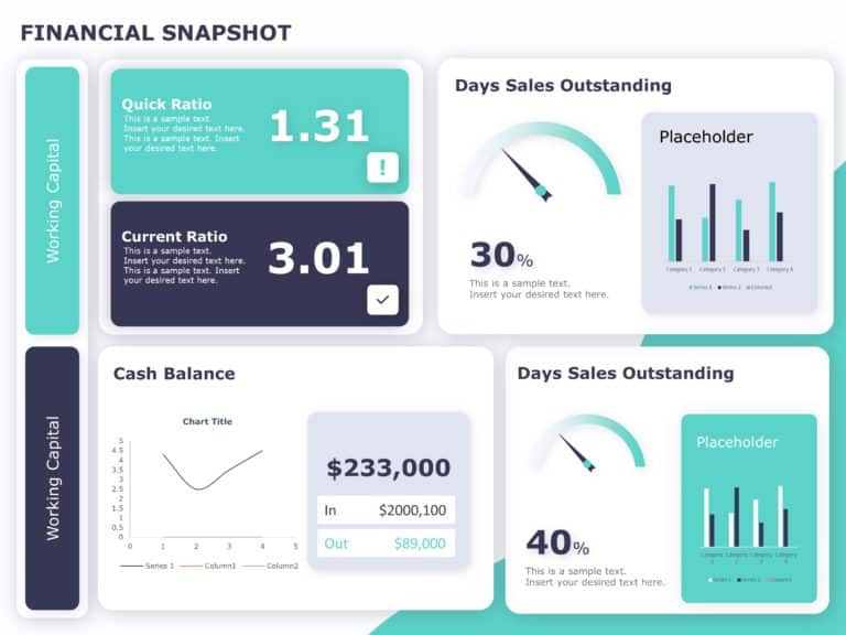 Financial Summary PowerPoint Template & Google Slides Theme