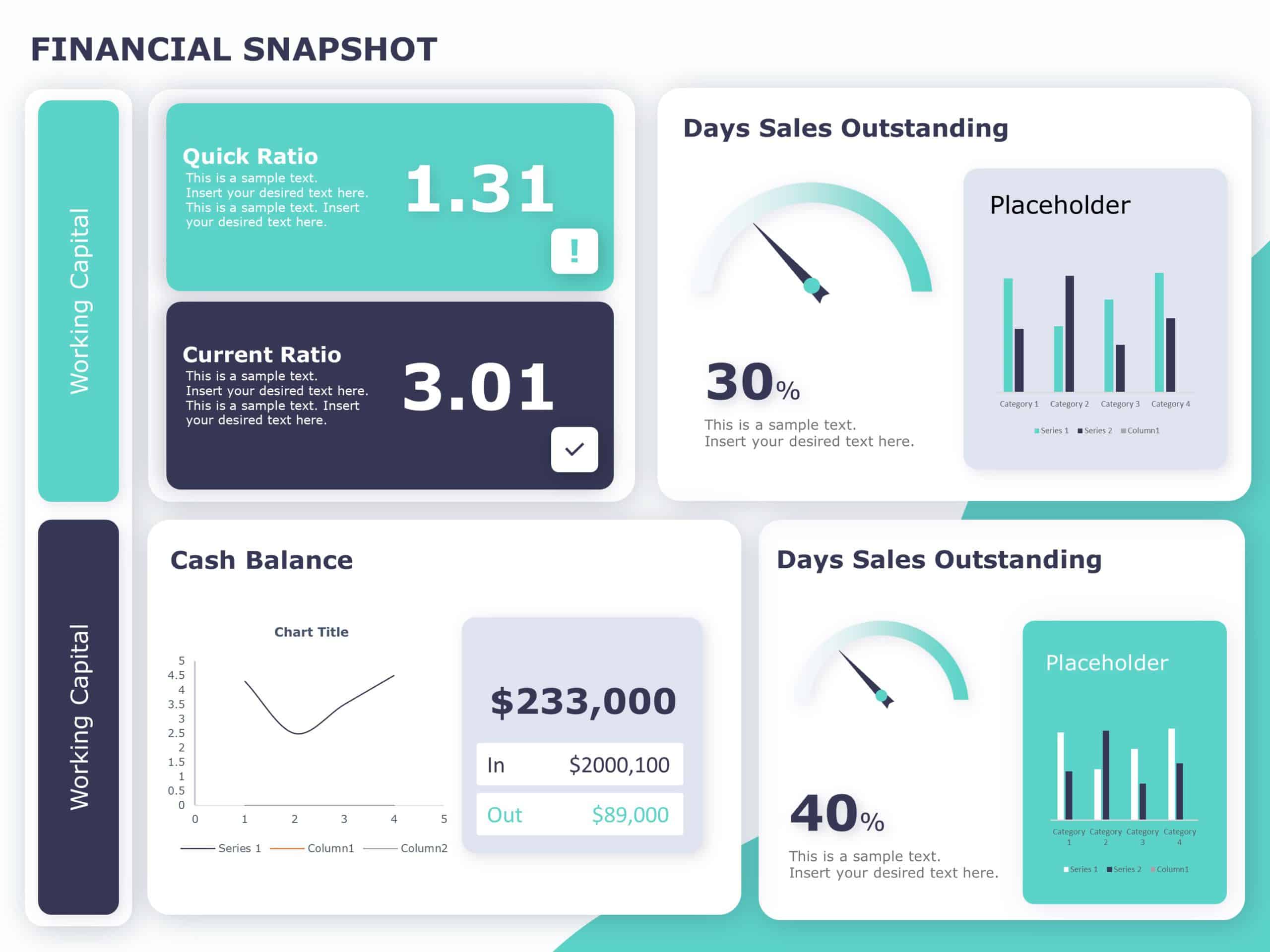 Financial Summary PowerPoint Template