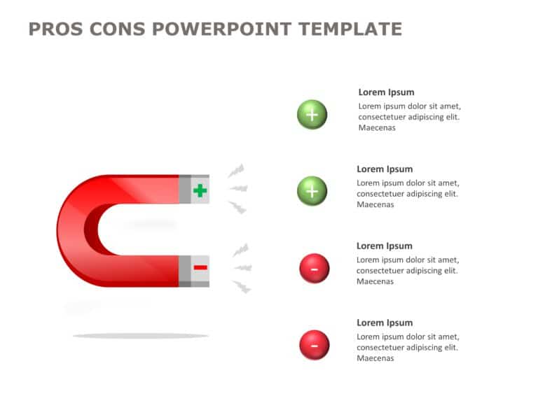 Pros and Cons PowerPoint & Google Slides Templates Theme 11