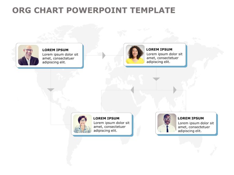 Org Chart Templates Collection for PowerPoint & Google Slides Theme 16