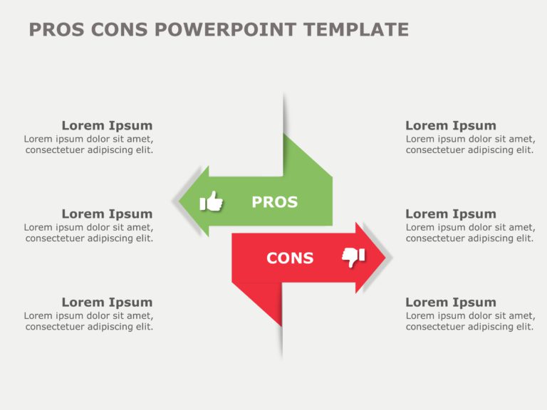 Pros and Cons PowerPoint & Google Slides Templates Theme 16