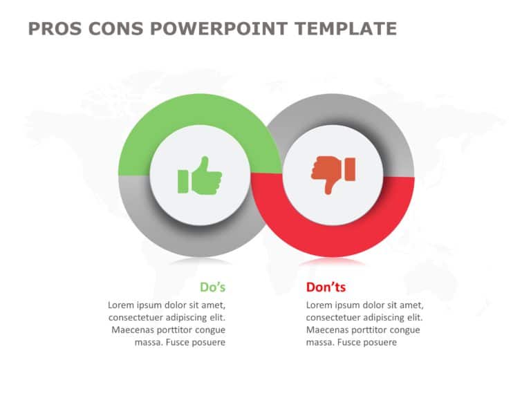 Pros and Cons PowerPoint & Google Slides Templates Theme 17