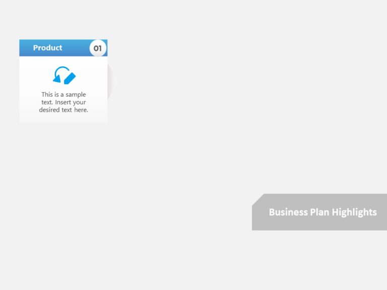 Animated Business Plan Summary PPT & Google Slides Theme 1