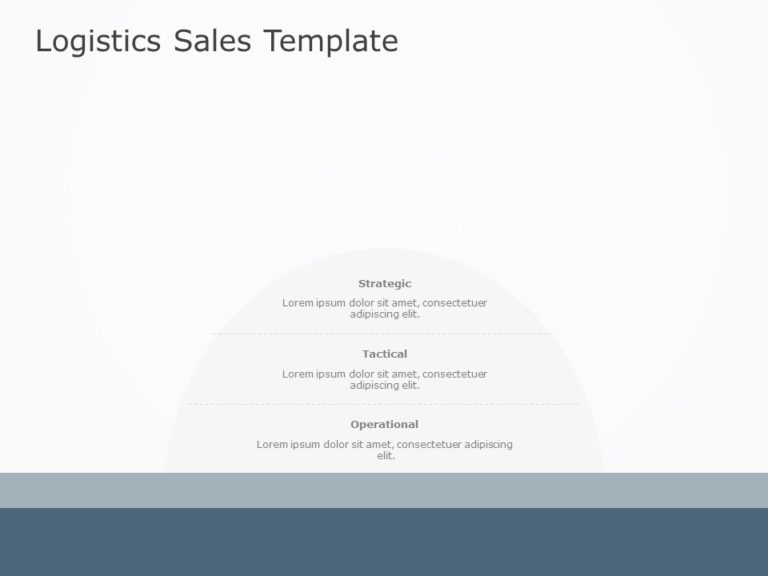 Animated Logistics Sales PowerPoint Template & Google Slides Theme 2