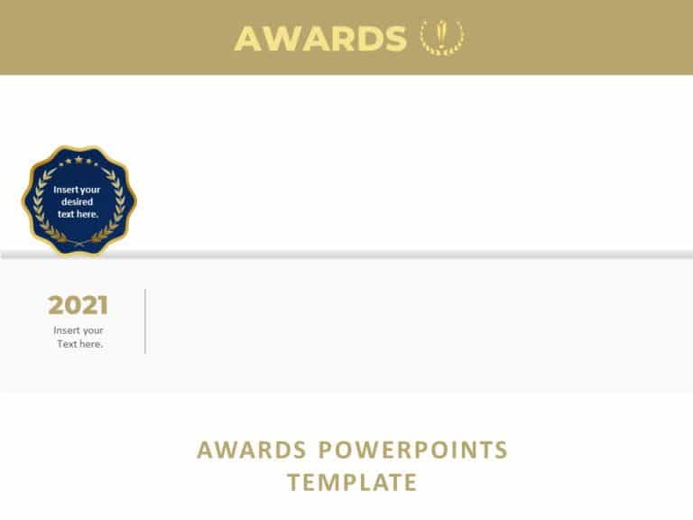 Animated Awards & Recognition PowerPoint Template & Google Slides Theme 2