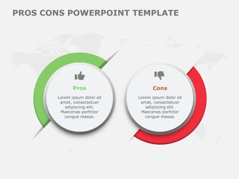 Pros and Cons PowerPoint & Google Slides Templates Theme 1