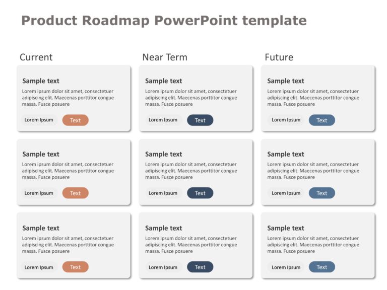 Product Roadmap Templates Collection for PowerPoint & Google Slides Theme 19