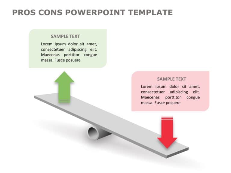 Pros and Cons PowerPoint & Google Slides Templates Theme 20