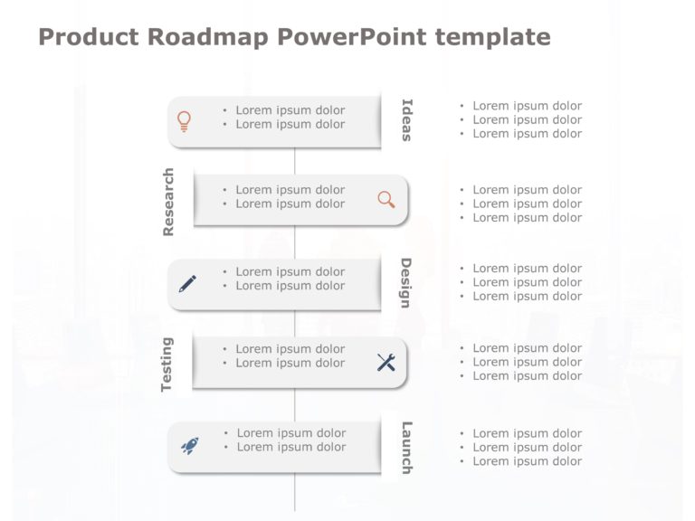 Product Roadmap Templates Collection for PowerPoint & Google Slides Theme 20