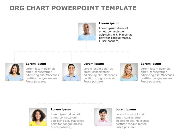 Org Chart Templates Collection for PowerPoint & Google Slides Theme 22