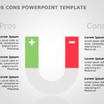 Pros and Cons PowerPoint & Google Slides Templates Theme 24