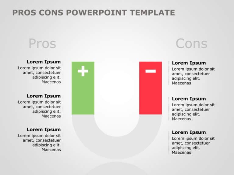 Pros and Cons PowerPoint & Google Slides Templates Theme 24