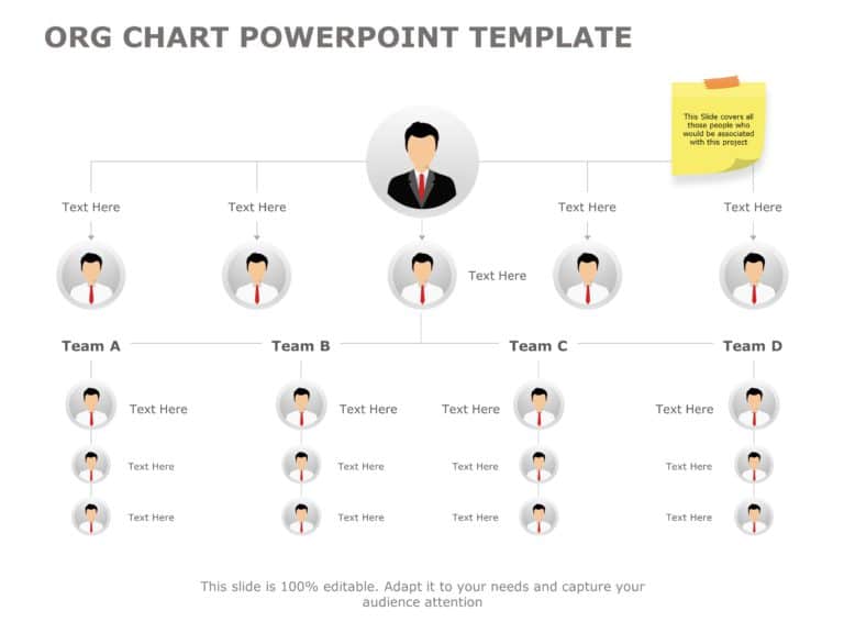 Org Chart Templates Collection for PowerPoint & Google Slides Theme 25