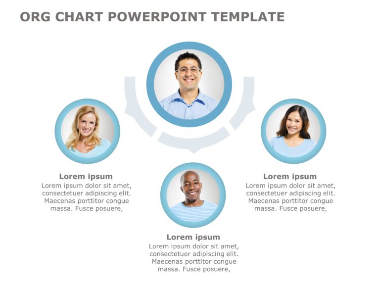 Org Chart Templates Collection for PowerPoint & Google Slides Theme 26