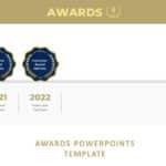 Animated Awards & Recognition PowerPoint Template & Google Slides Theme 3