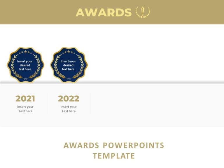Animated Awards & Recognition PowerPoint Template & Google Slides Theme 3
