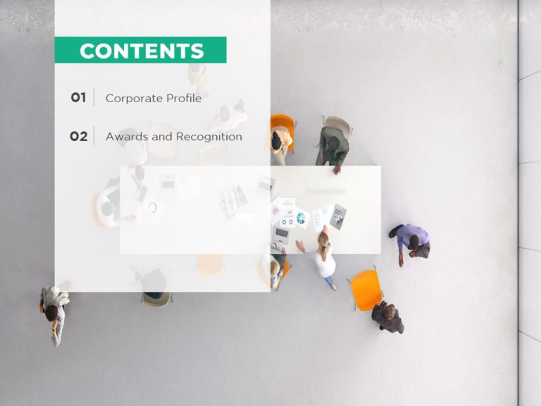 Animated Table of Contents PPT Template & Google Slides Theme 2