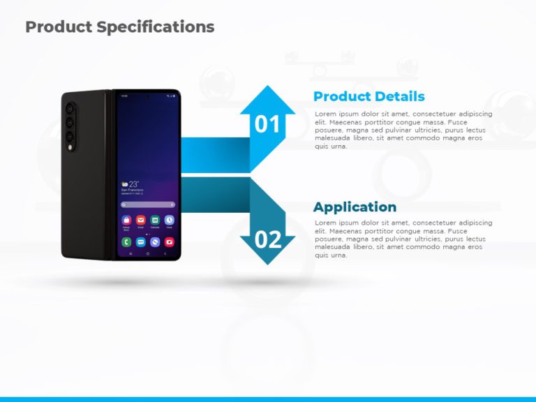 Animated Product Specifications PowerPoint Template & Google Slides Theme 3