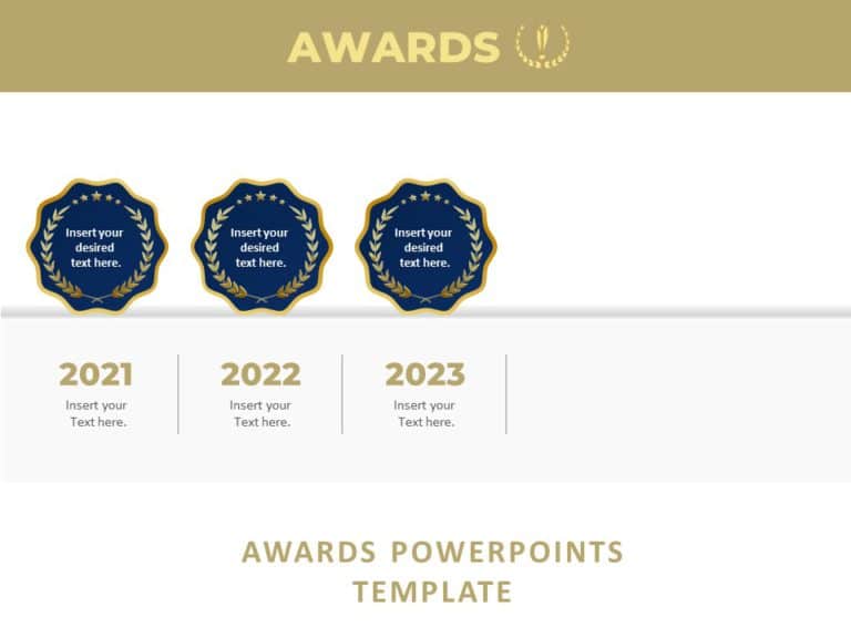 Animated Awards & Recognition PowerPoint Template & Google Slides Theme 4