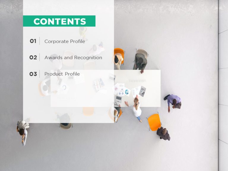 Animated Table of Contents PPT Template & Google Slides Theme 3