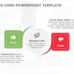 Pros and Cons PowerPoint & Google Slides Templates Theme 3