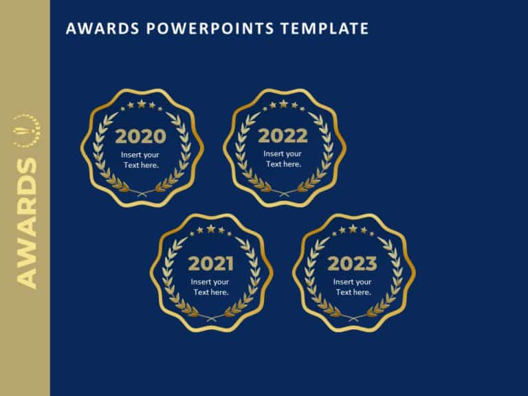 Animated Awards Collection PowerPoint Template & Google Slides Theme 5