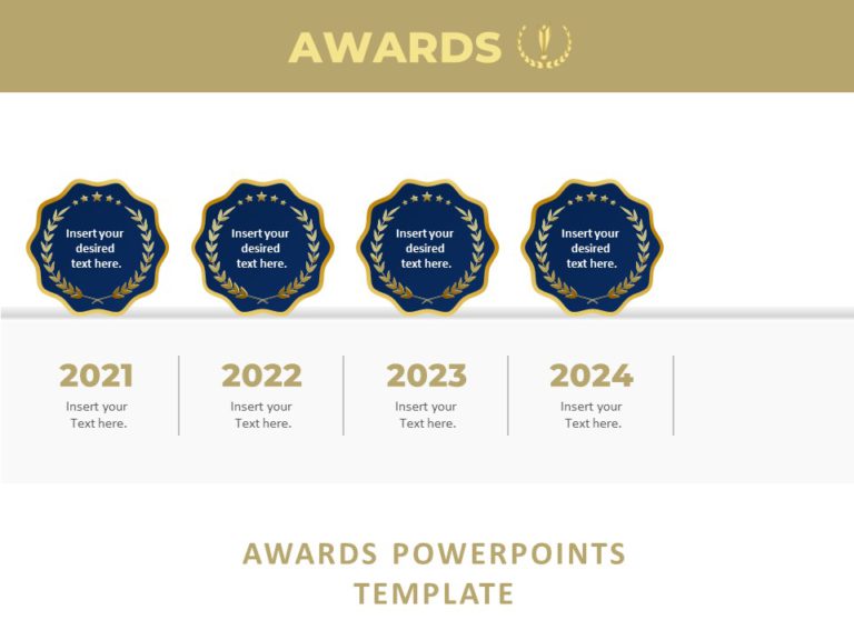 Animated Awards & Recognition PowerPoint Template & Google Slides Theme 5