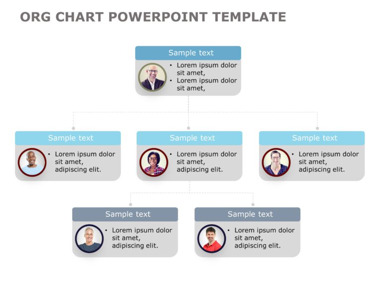Org Chart PPT Templates Collection & Google Slides Theme 5