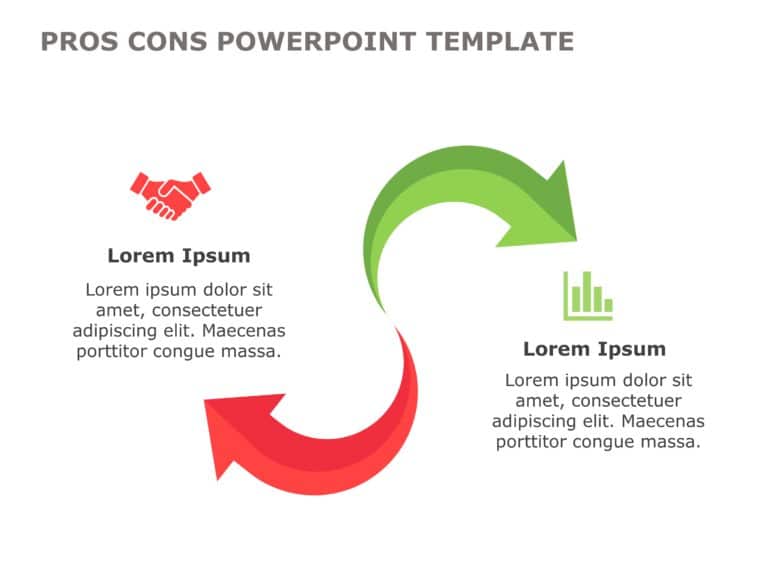 Pros and Cons PowerPoint & Google Slides Templates Theme 7