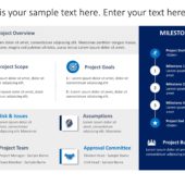 Animated Project Charter Brief PowerPoint Template