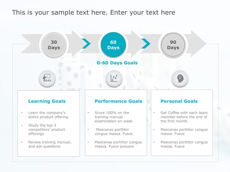 30 60 90 day sales plan PowerPoint Template 1 & Google Slides Theme 1
